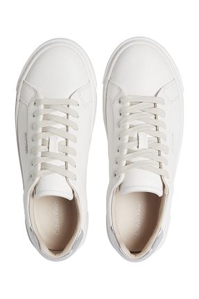 کفش اسنیکر سفید زنانه بند دار Calvin Klein - کد 883426555