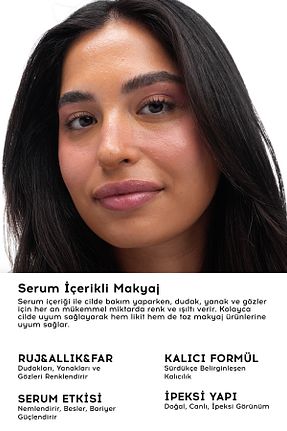 رژگونه زرشکی Işıltılı Cream Co. - کد 871362598