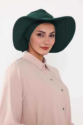 کلاه شنای حجاب سبز Aisha