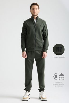 ست کرمکن اسپرت خاکی مردانه پنبه پلی استر Shooter Sportswear - کد 905064522