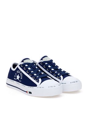 کفش اسنیکر سرمه ای زنانه میکروفیبر U.S. Polo Assn. - کد 904898515