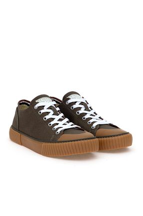 کفش اسنیکر خاکی مردانه میکروفیبر U.S. Polo Assn. - کد 904898968