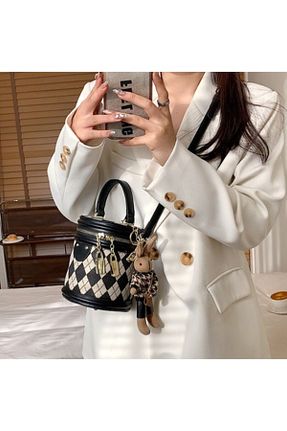 کیف پورتفوی و کلاچ مشکی زنانه Buldug - کد 906212397