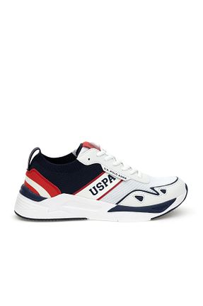 کفش اسنیکر سرمه ای مردانه میکروفیبر U.S. Polo Assn. - کد 905067972