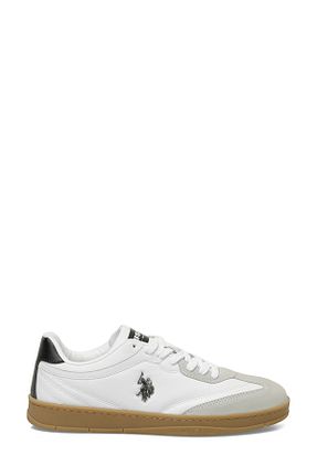 کفش اسنیکر سفید زنانه بند دار U.S. Polo Assn. - کد 894018001