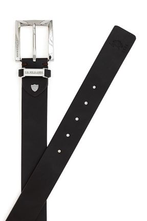 کمربند قهوه ای مردانه چرم مصنوعی U.S. Polo Assn. - کد 904861114