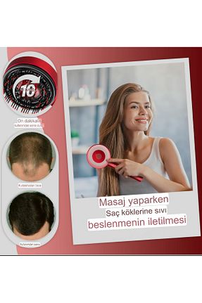 برس و شانه مو قرمز VİBELY - کد 904849329