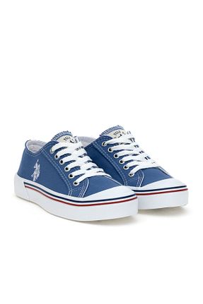 کفش اسنیکر سرمه ای زنانه میکروفیبر U.S. Polo Assn. - کد 904862340