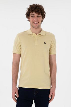 پولوشرت خاکی مردانه پنبه ای U.S. Polo Assn. - کد 904923377