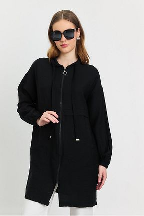 کلاه و ابایا مشکی زنانه بافتنی Rays - کد 904924435