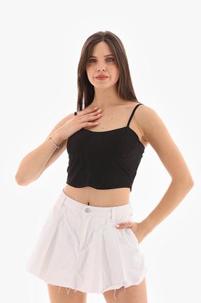 بلوز مشکی زنانه ساده Şimal - کد 834175131