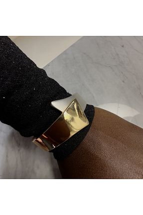 دستبند جواهر زرد زنانه برنجی Les Contess Jewelry - کد 904958565