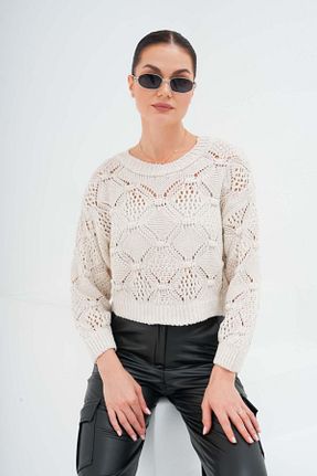 پلیور طوسی زنانه Fitted Şimal - کد 848823845