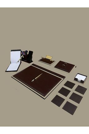 ست رومیزی اداری قهوه ای Eren Ofis - کد 816766140