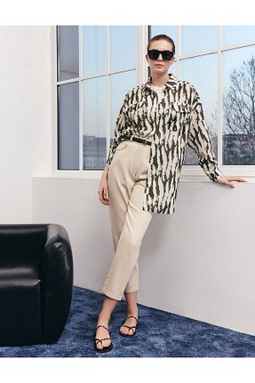 تونیک خاکی بافتنی Kayra - کد 905275632