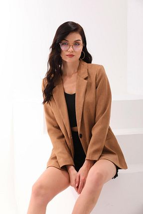کت قهوه ای زنانه رگولار Şimal - کد 841121557