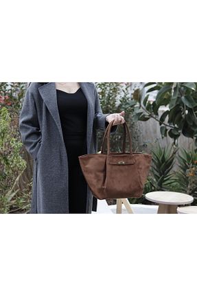 کیف دوشی قهوه ای زنانه جیر MODA - کد 904989564