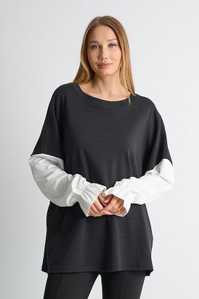 سوئیشرت رنگی زنانه اورسایز ALEXANDERGARDI - کد 904995529