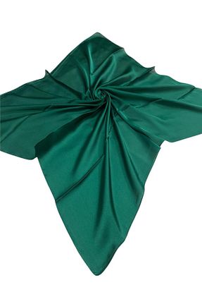 روسری سبز پلی استر Bona Sera - کد 826483405