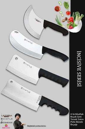 چاقو / ست چاقو Şef Bıçağı CASTLE KITCHEN - کد 652655032