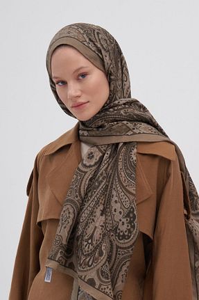 شال رنگی زنانه ابریشم carell - کد 905011937