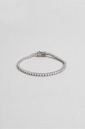 دستبند نقره سفید زنانه 925 عیار So Chic - کد 376198281