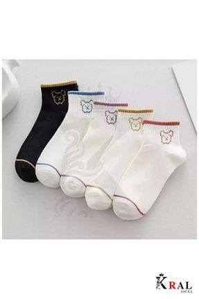 جوراب رنگی زنانه مودال - پنبه KRAL SOCKS - کد 905023703