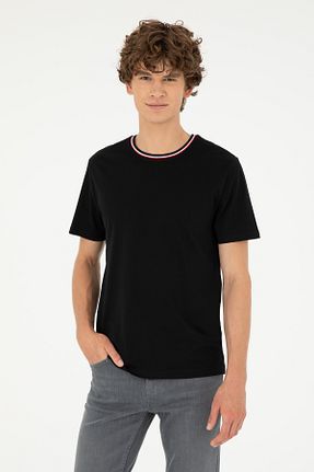 تیشرت مشکی مردانه رگولار U.S. Polo Assn. - کد 846496416