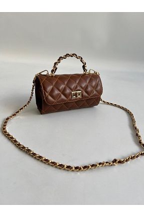 کیف دوشی قهوه ای زنانه Mia Collection - کد 905035378