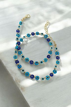 گردنبند جواهر طلائی زنانه برنجی Çlk Accessories - کد 905070687
