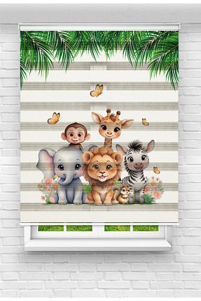 پرده کشوئی رنگی Zebra Mas - کد 905074540
