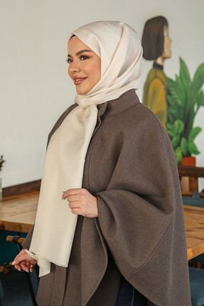 شال بژ زنانه پنبه ای Armine - کد 905068783