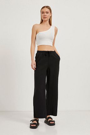 بادی سفید زنانه یقه نامتقارن Arma Life - کد 905065921