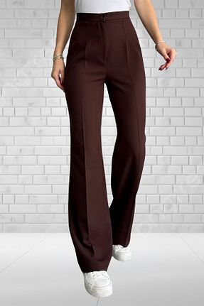 شلوار قهوه ای زنانه بافتنی Muwen Butik - کد 905097618
