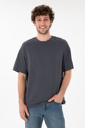 تیشرت طوسی مردانه اورسایز U.S. Polo Assn. - کد 905103332