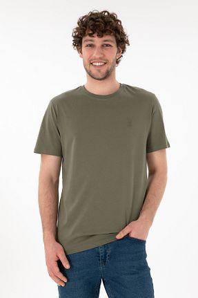 تیشرت خاکی مردانه رگولار U.S. Polo Assn. - کد 905108920