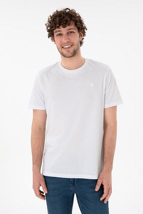 تیشرت سفید مردانه رگولار U.S. Polo Assn. - کد 905106486