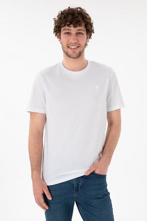 تیشرت سفید مردانه رگولار U.S. Polo Assn. - کد 905106486