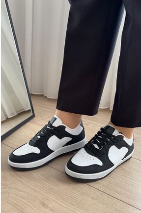 کفش اسنیکر مشکی زنانه بند دار Dark Shoes - کد 813582211