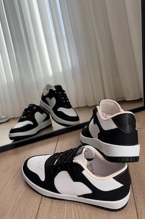 کفش اسنیکر مشکی زنانه بند دار Dark Shoes - کد 813582211