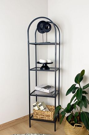 قفسه کتاب طوسی 152 سانتی متر DEKOPRATİK - کد 796424638