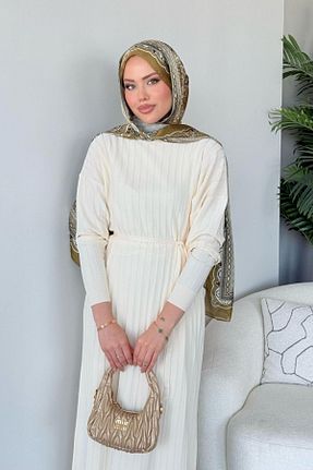 لباس حجاب نباتی زنانه رگولار HAZA MODA - کد 848706901