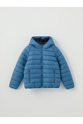 کاپشن آبی بچه گانه بافتنی LC Waikiki - کد 856070043