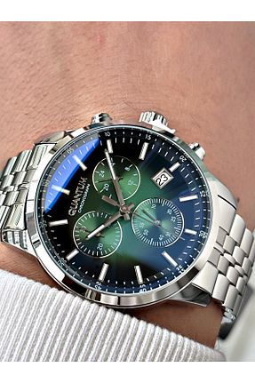 ساعت مچی سبز مردانه 41-45 میلی متر Quantum - کد 461902407