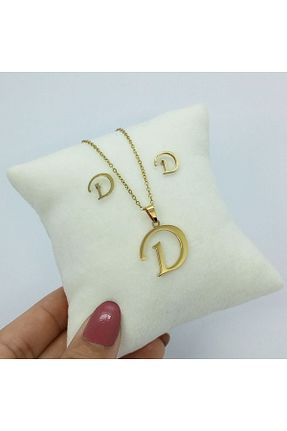 گردنبند استیل ( فولاد ) طلائی زنانه استیل (فولاد) Ödül Moda - کد 905255131