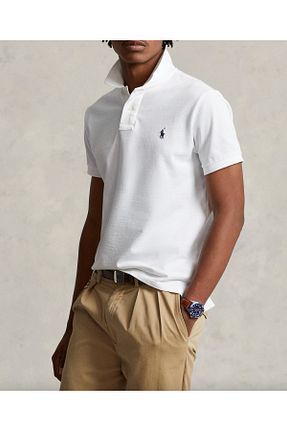 پولوشرت سفید مردانه %100 پنبه Ralph Lauren - کد 905253170