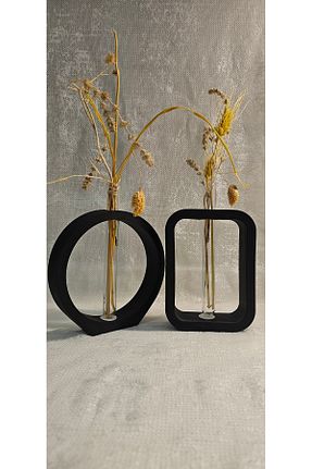 گلدان مشکی شیشه LAURELWOOD - کد 905259763