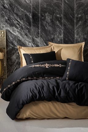 روتختی دونفره طلائی پنبه - ساتن Cotton Box - کد 91611229