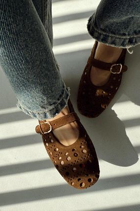 بابت قهوه ای زنانه nope21shoess - کد 906524051