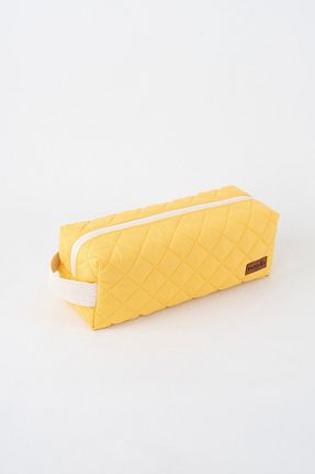 کیف پورتفوی و کلاچ زرد زنانه پارچه ای estrella paris - کد 893795301